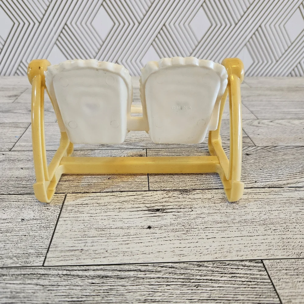 Fisher Price Loving Family Dollhouse TWIN BABY DOUBLE SWING for 2" INFANT DOLLS - Picture 3 of 5